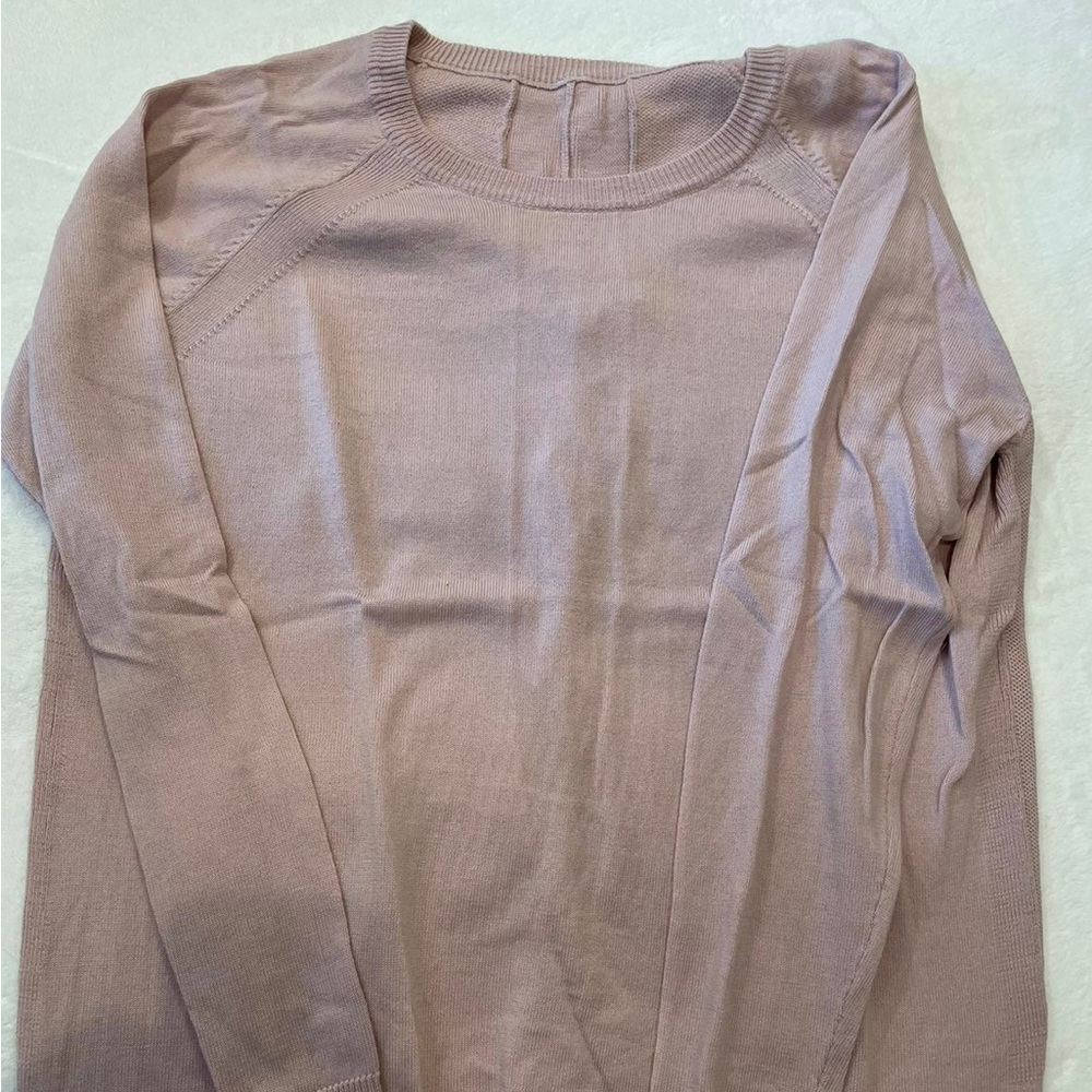 Lululemon tie in back sweater